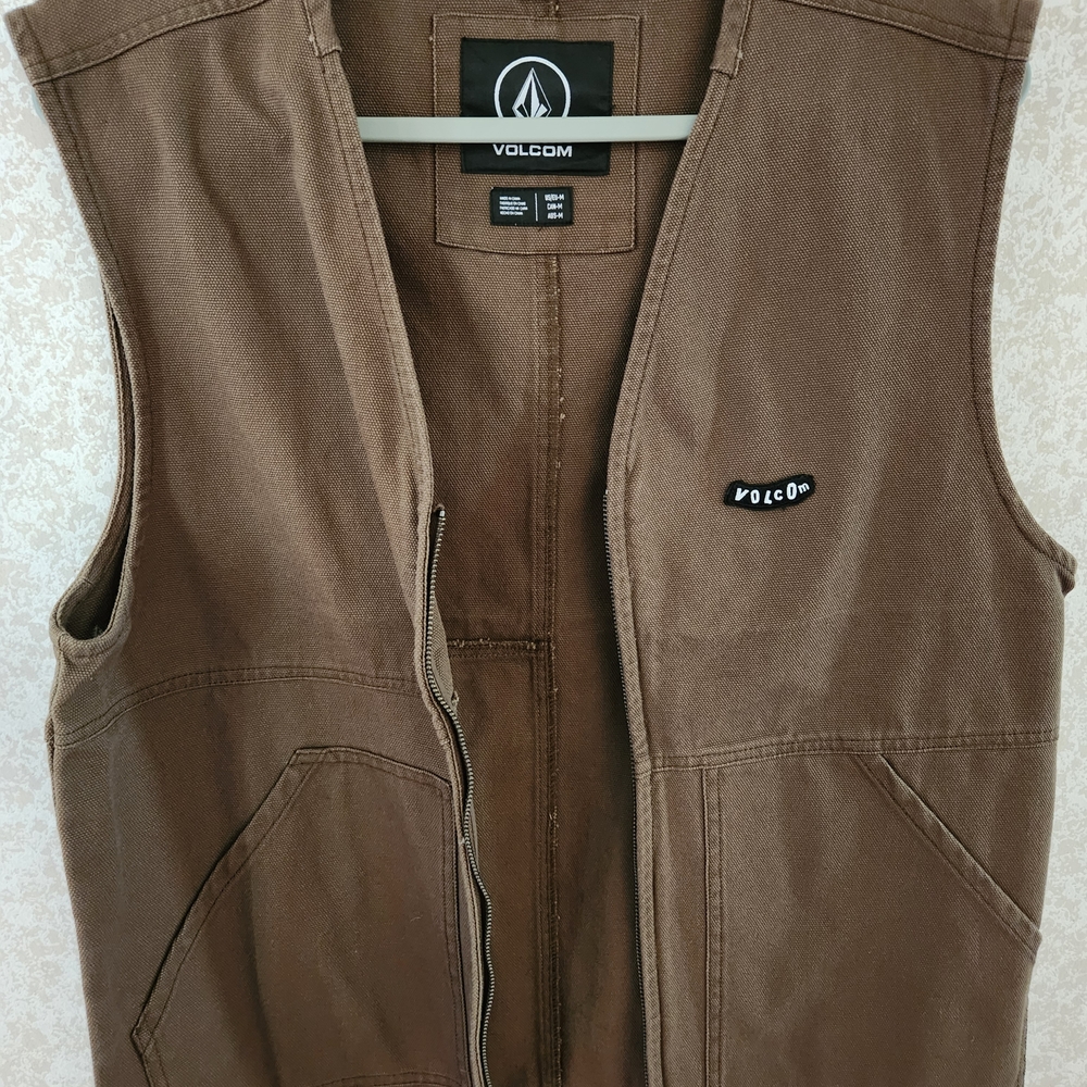 Volcom Chestnut Utility Vest Men's MEDIUM